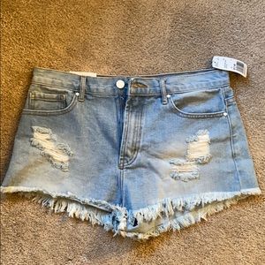 High Rise Forever 21 Jean Shorts
